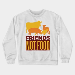 Friends Not Food - Vegan Team Crewneck Sweatshirt